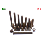 M5 TYTANOWE ŚRUBY GRADE 2 ISO 7380